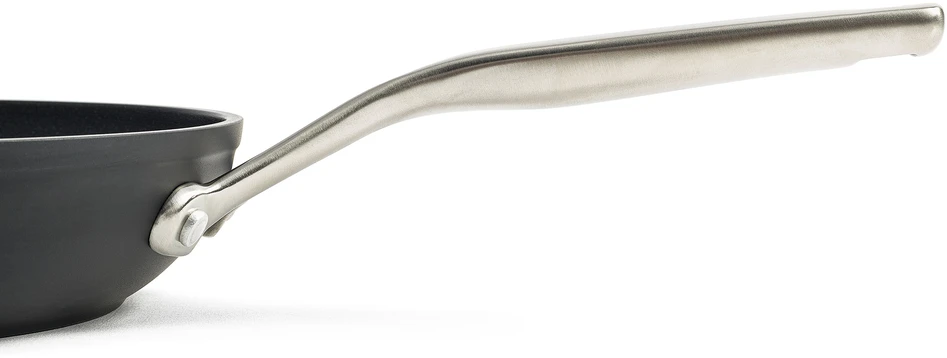 KitchenAid - Kaltinio grūdinto aliuminio keptuvių rinkinys, 3 vnt. - juodos - 20 cm, 24 cm, 28 cm
