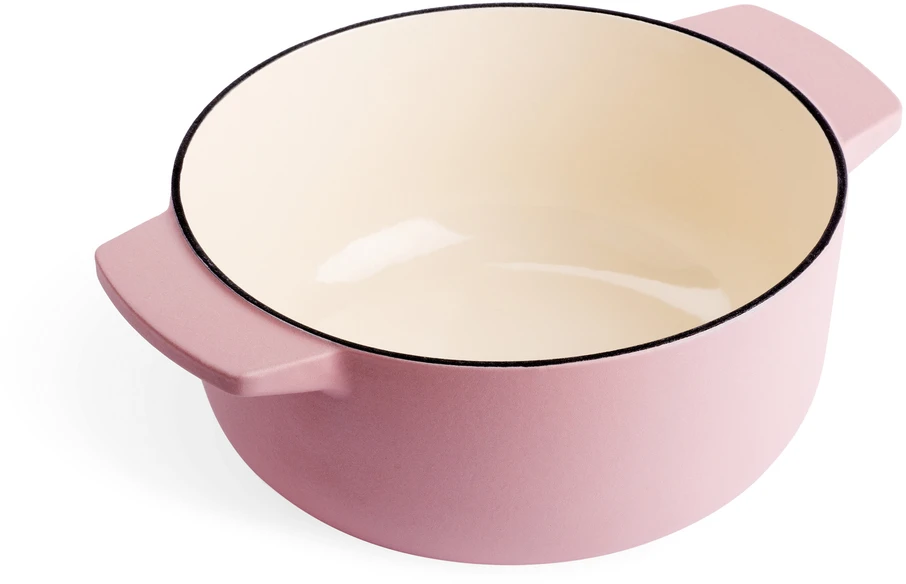 KitchenAid - Ketaus puodas - Džiovintos rožės - 22 cm / 3,3 l
