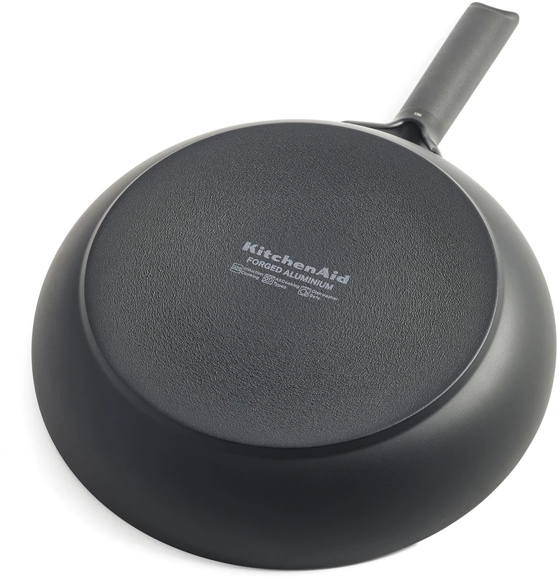 KitchenAid - Klasikinė kaltinė keptuvė - juoda - 30 cm