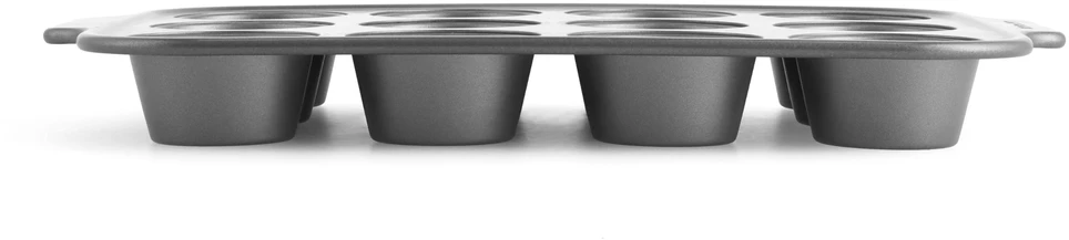 KitchenAid - Metalinė keksiukų kepimo forma - sidabrinė