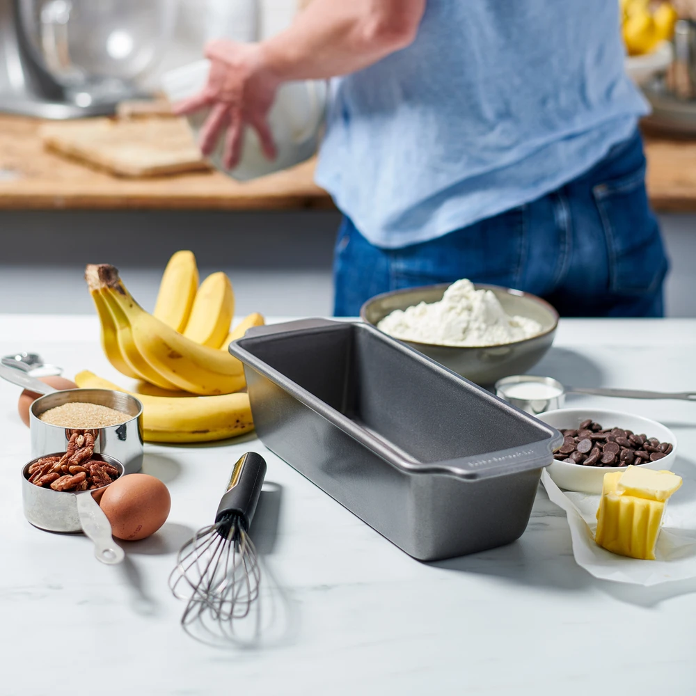 KitchenAid - Metalinė kepimo forma - sidabrinė - 27 cm x 11 cm