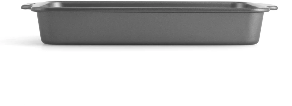 KitchenAid - Metalinė kepimo forma - sidabrinė - 33 cm x 22,5 cm