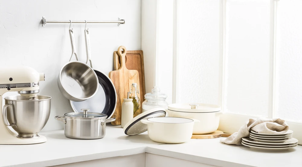 KitchenAid - „Multiply“ virėjo keptuvė - sidabrinė - 20 cm