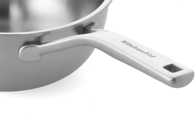 KitchenAid - „Multiply“ virėjo keptuvė - sidabrinė - 20 cm