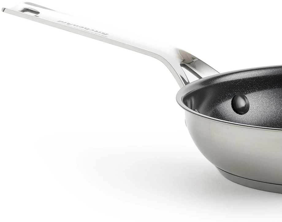 KitchenAid - Nerūdijančio plieno lakštinė keptuvė - sidabrinė - 20 cm