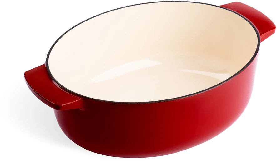 KitchenAid - Ovalus troškintuvas - „Empire Raudona“ - 30 cm / 5,6 l