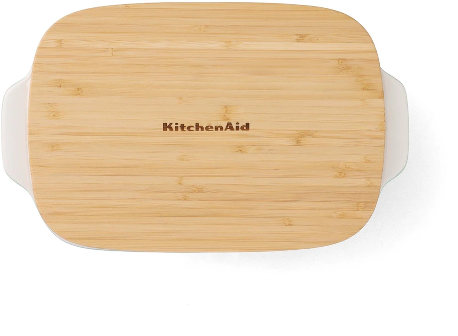 KitchenAid - Vidutinio dydžio kepimo indas su dangteliu - pistacijų skonio