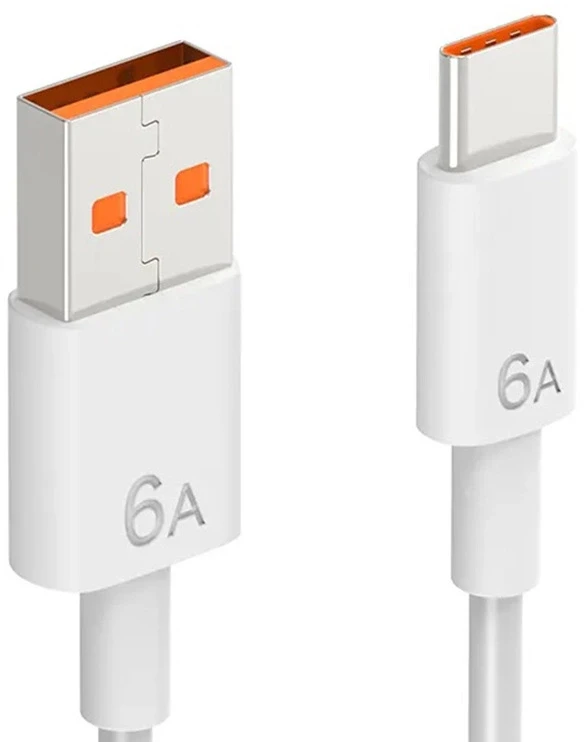 Kompiuterio laidas KK21K Kabelis USB Type-C 1m baltas