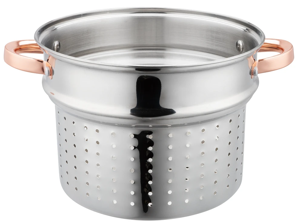 Klausberg Puodas Puodas su makaronų įdėklu 7,5 l, 24 cm kb-7739