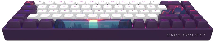 Klaviatūra „Dark Project“ – 68 saulėtekis – RGB