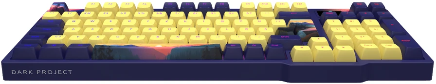 Klaviatūra „Dark Project“ – 98 saulėlydis – RGB