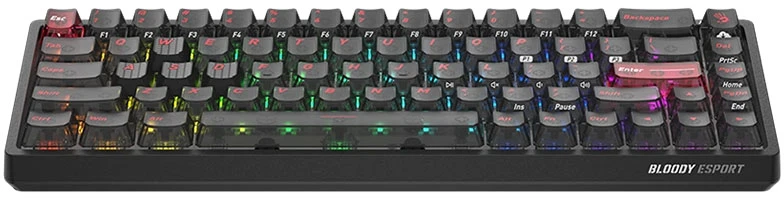 Klaviatūra magnetinė A4Tech BLOODY MS68 USB Magnetic Stellar Juoda