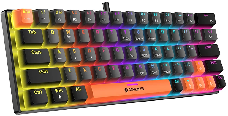 Klaviatūra Tracer GAMEZONE RAPTOR 63 USB mechaninė klaviatūra