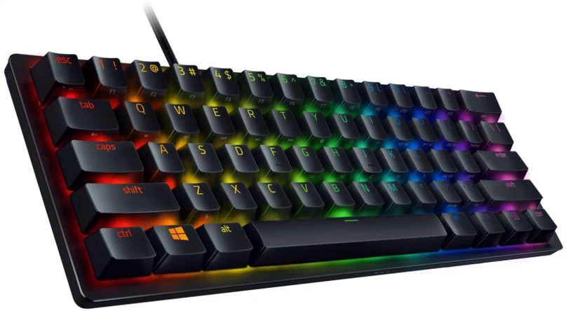 60% Mechaninė Žaidimų klaviatūra Razer Huntsman Mini, Red Switch, Nordic išdėstymas
