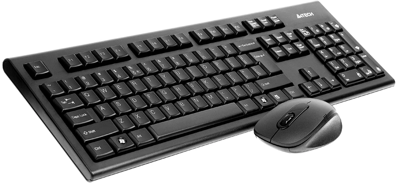 A4Tech A4TKLA41220 Klaviatūra ir pelė V-TRACK 2.4G 7100N RF nano