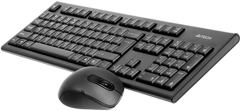 A4Tech A4TKLA41220 Klaviatūra ir pelė V-TRACK 2.4G 7100N RF nano