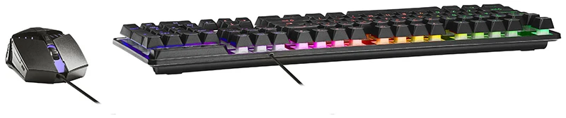 Rinkinys Klaviatūra su pele Tracer GameZone Boost su laidu juoda