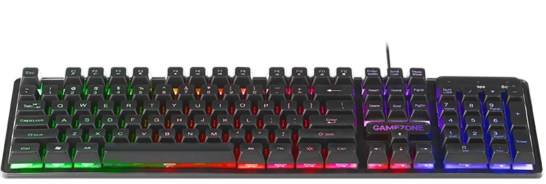 Rinkinys Klaviatūra su pele Tracer GameZone Boost su laidu juoda