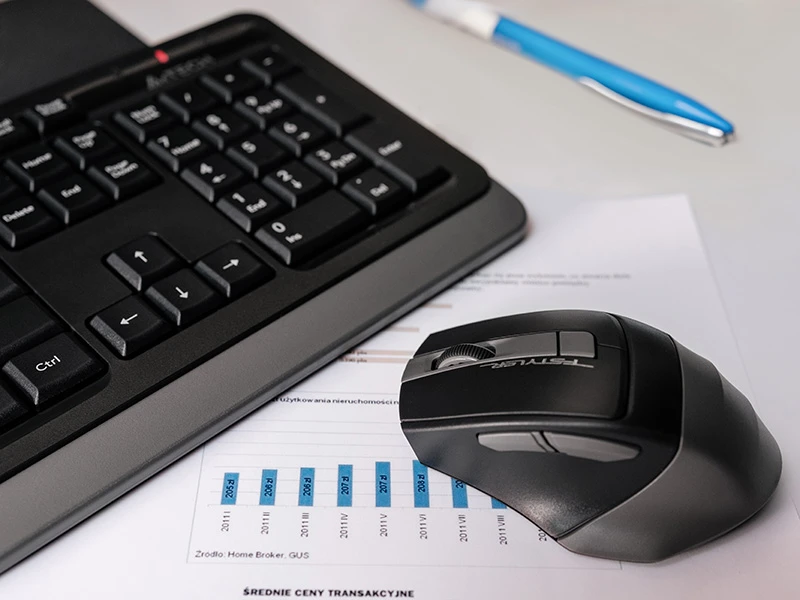 Rinkinys Klaviatūra su pele A4Tech Fstyler FG1035 belaidė juoda