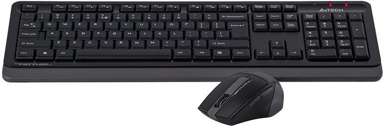 Rinkinys Klaviatūra su pele A4Tech Fstyler FG1035 belaidė juoda