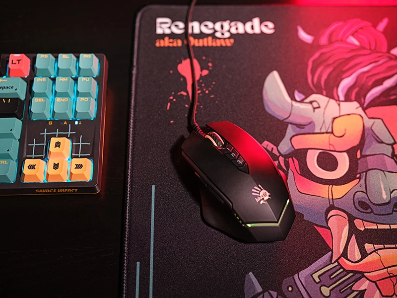 Klaviatūra žaidimams A4Tech Bloody AT87 RENEGADE Alpha Optical Switch, laidinė, opto-mechaninė, su foniniu apšvietimu, daugiaspalvė