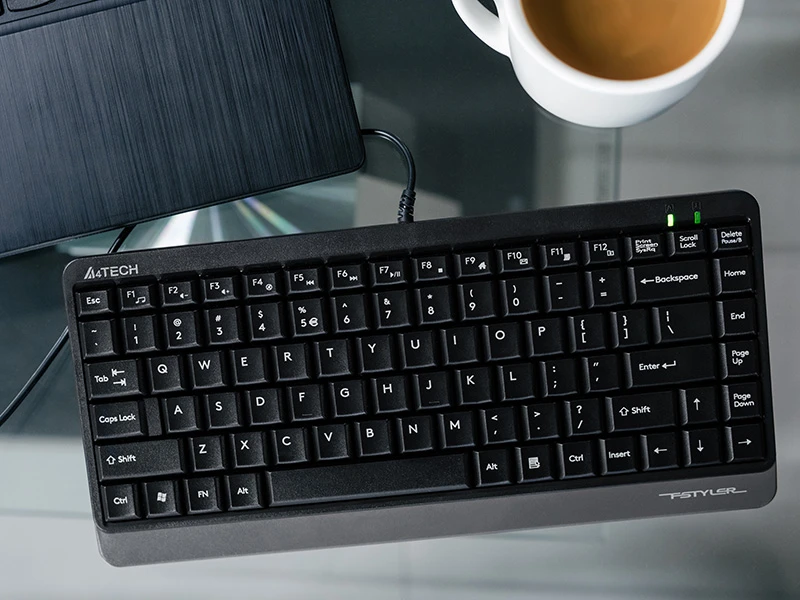 A4Tech FSTYLER FK11 Pilkas Klaviatūra