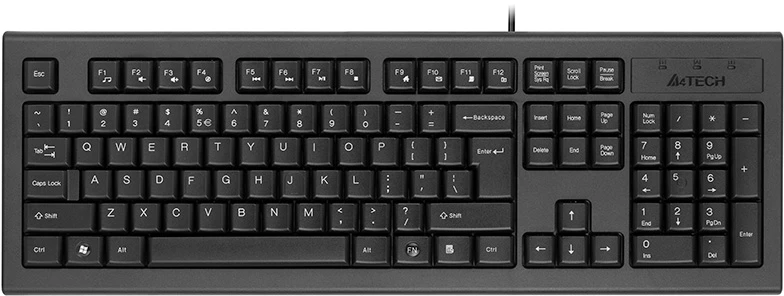A4Tech A4TKLA19739 Klaviatūra KR-85 USB