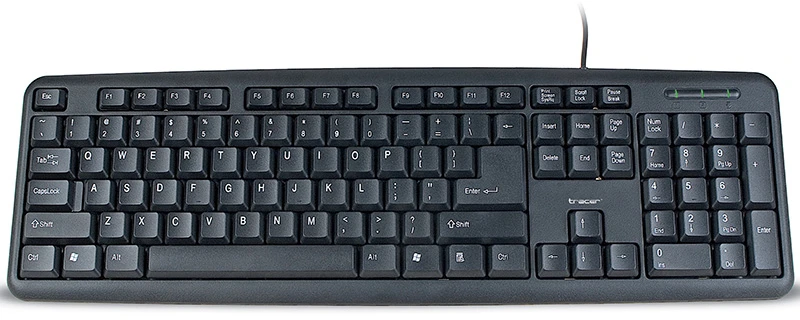 TRACER TRAKLA43371 Klaviatūra Maverick Juodas USB US