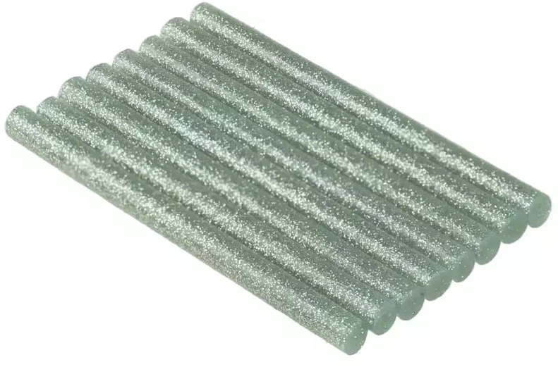 Dedra Kliju lazdeles sidabrine brokatine 8vnt 78x100mm