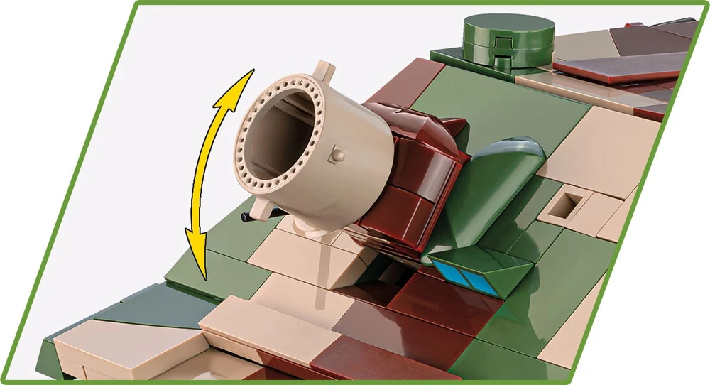 Cobi Klocki 38 cm Sturmmorser Sturmtiger kaladėlės