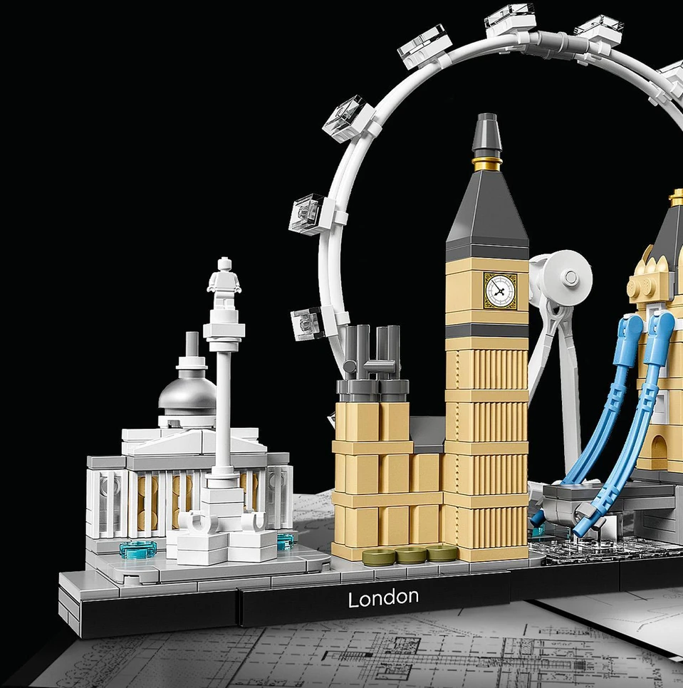 Klocki Architektūros blokai 21034 Londonas