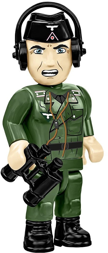 Cobi Konstruktoriaus kaladėlės WWII PZKPFW IV AUSF.G, 1107 kaladėlių