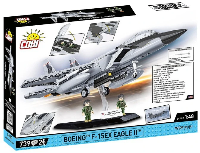 Cobi Laikrodis „Boeing F-15 Ex Eagle II“ blokuoja