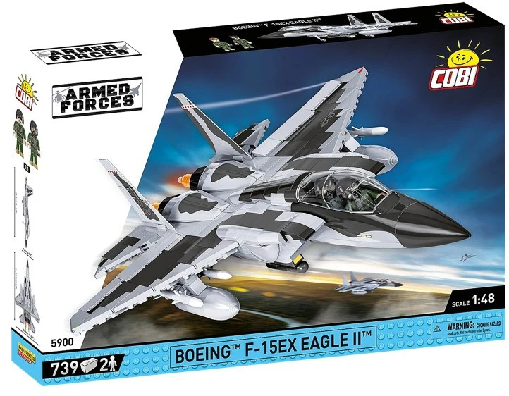 Cobi Laikrodis „Boeing F-15 Ex Eagle II“ blokuoja