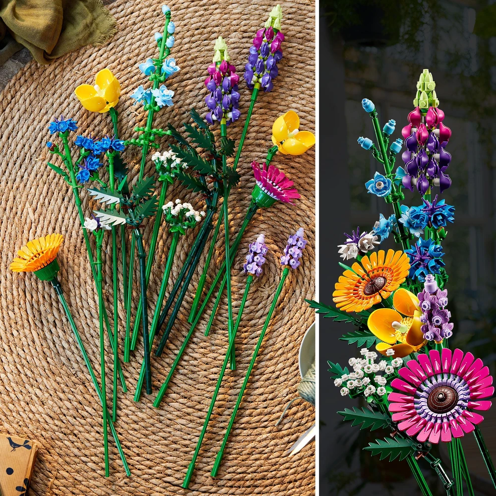 Klocki Botanicals 10313 Laukinių gėlių puokštė