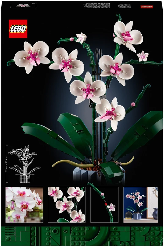 Klocki Botanikos blokeliai 10311 orchidėja