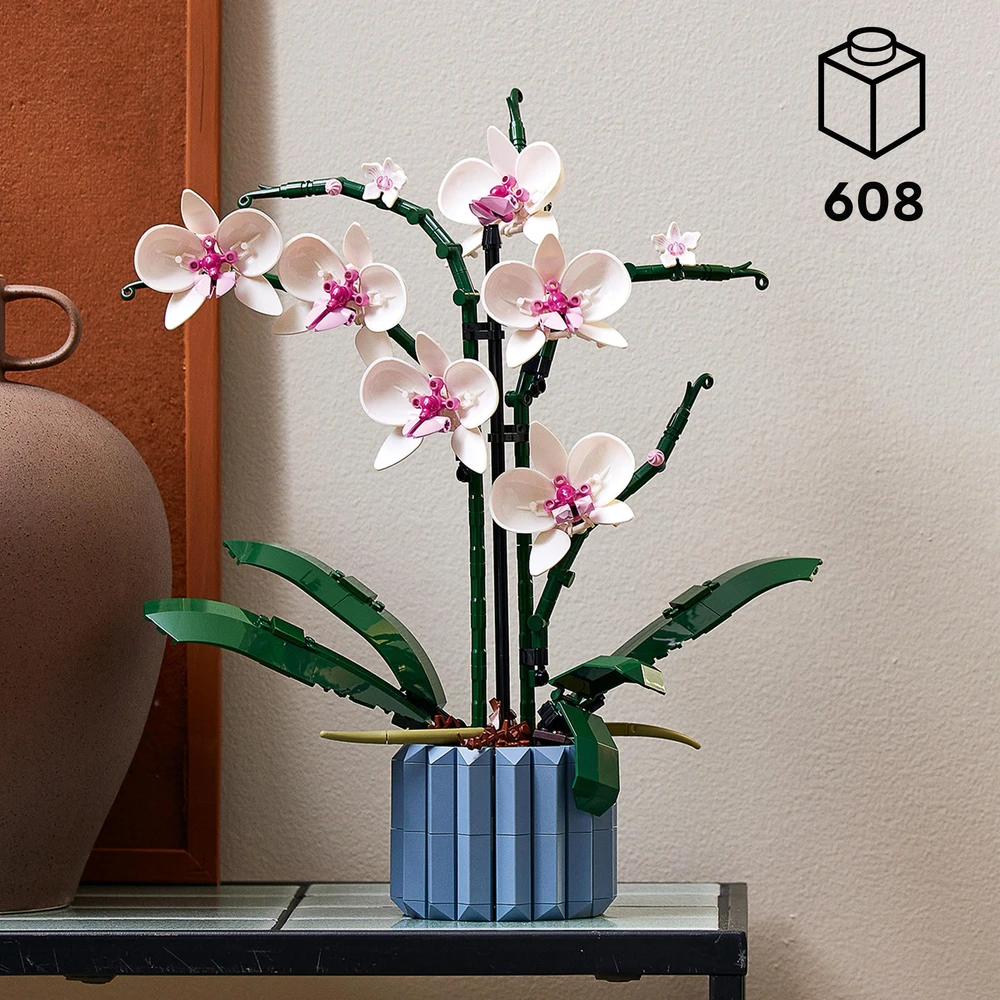 Klocki Botanikos blokeliai 10311 orchidėja