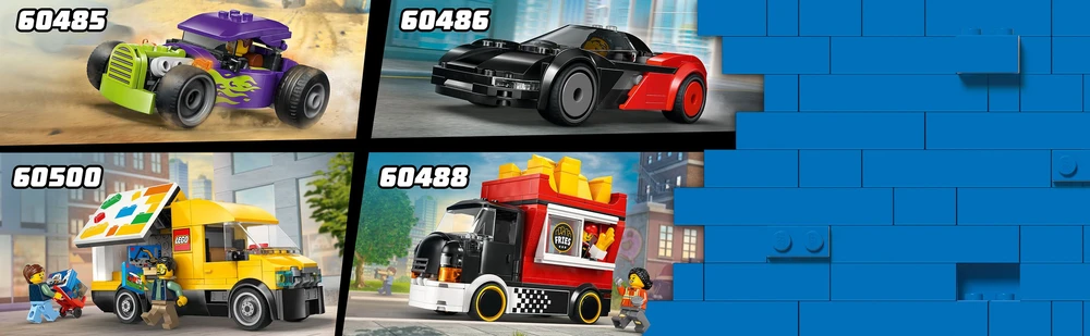 Klocki „Bricks City 60479“ policijos kalėjimo konvojinis furgonas
