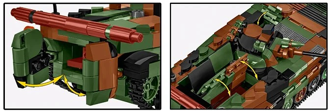 Cobi Klocki BWP-1 756 dalys