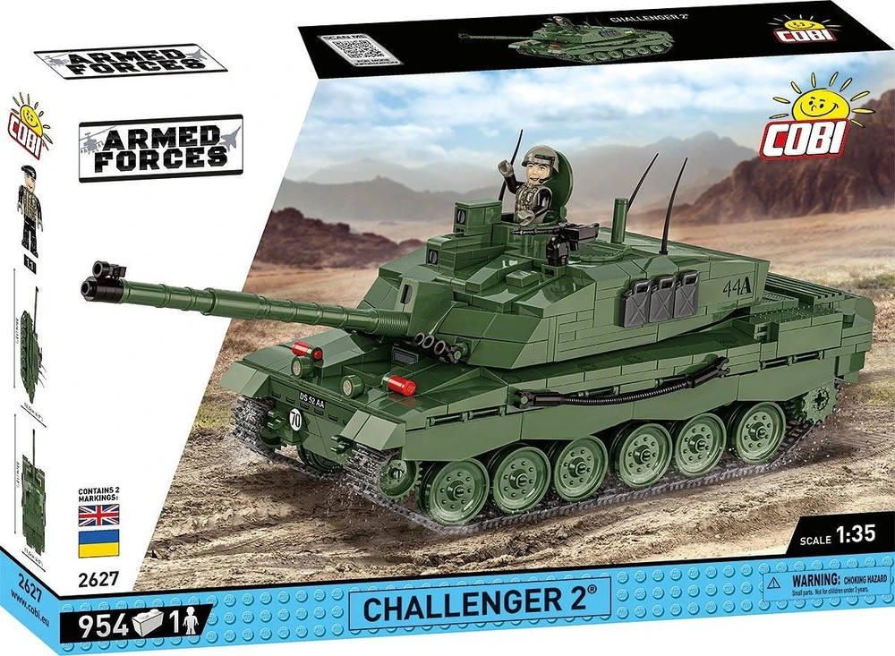 Cobi Klocki „Challenger 2“ 954 blokai