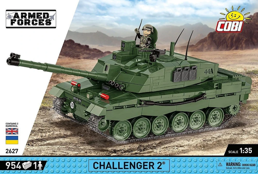 Cobi Klocki „Challenger 2“ 954 blokai