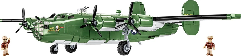 Klocki Konstruktoriaus rinkinys B-24 Liberator lėktuvas iš 1445 detalių