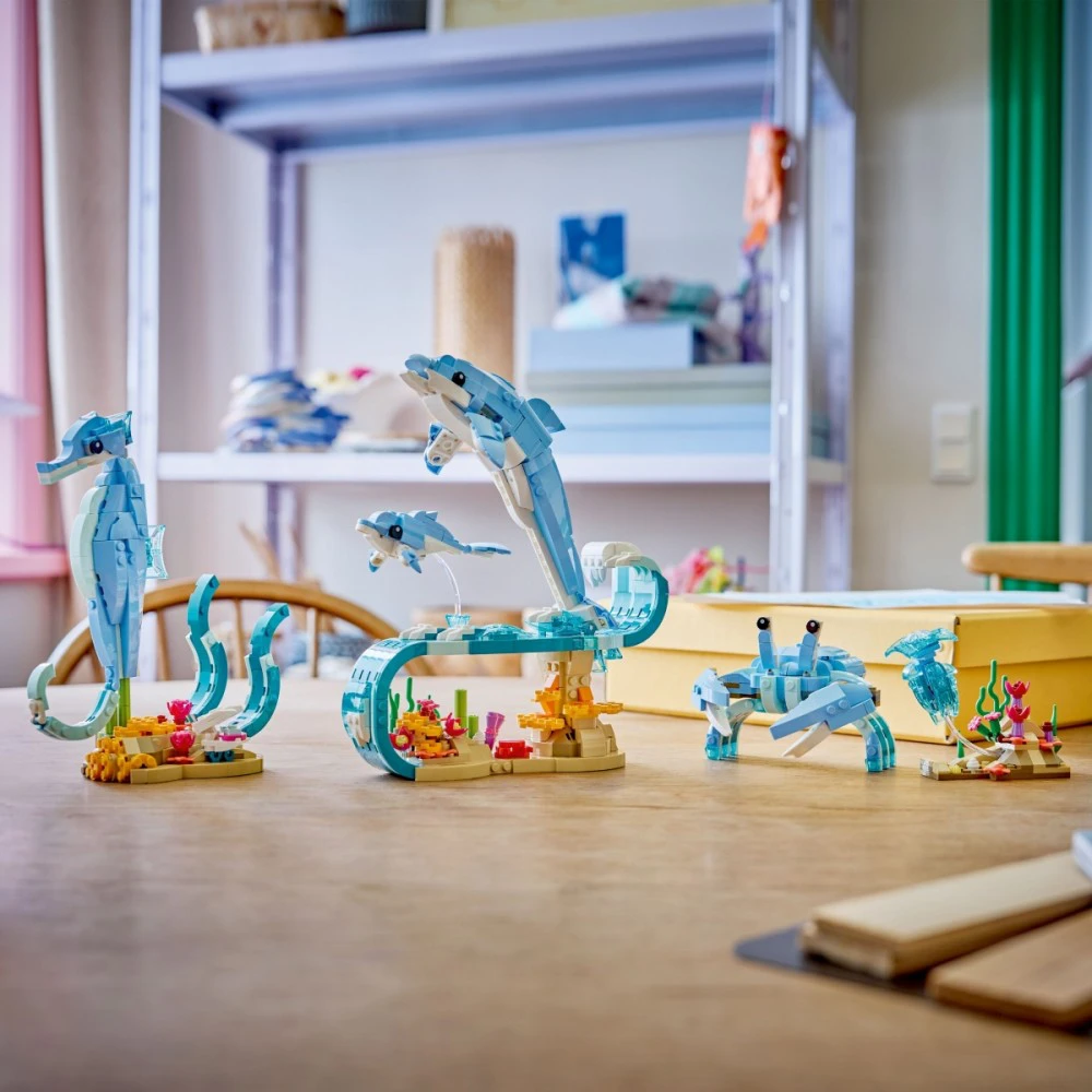 LEGO® Creator 3 in 1 Jūrų gyvūnai: gražūs delfinai 31385