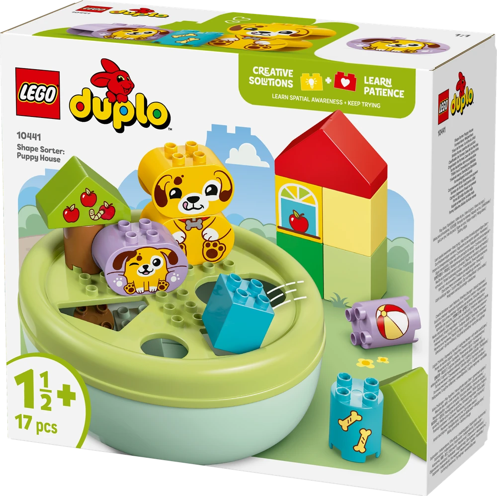 Klocki DUPLO 10441 Formų rūšiuotojas: Šuniukų namelis