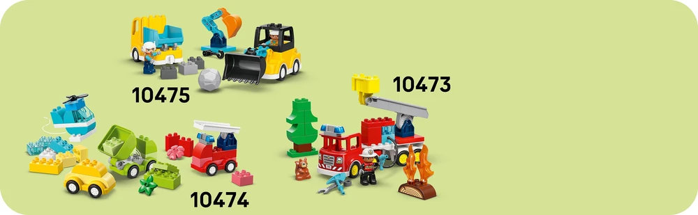 Klocki DUPLO 10477 Kūrybingi gyvūnai 3 viename