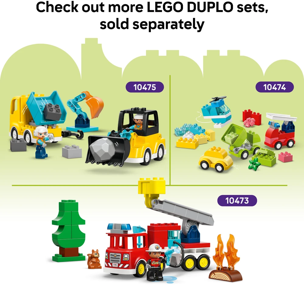 Klocki DUPLO 10477 Kūrybingi gyvūnai 3 viename