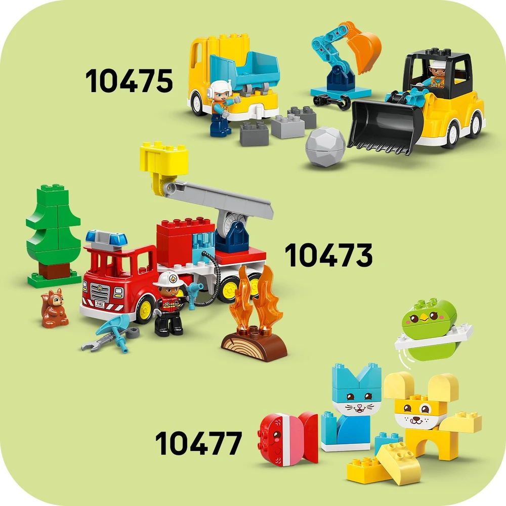Klocki DUPLO kaladėlės 10474 kūrybinės transporto priemonės