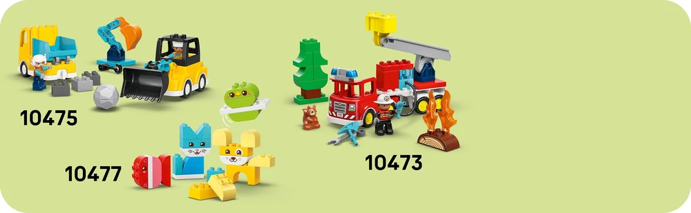 Klocki DUPLO kaladėlės 10474 kūrybinės transporto priemonės