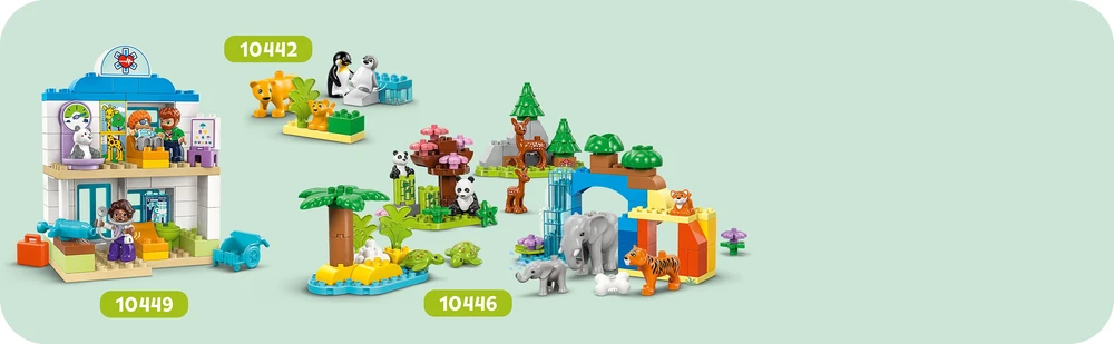 Klocki „DUPLO“ kaladėlių 10447 greitoji pagalba su vairuotoju