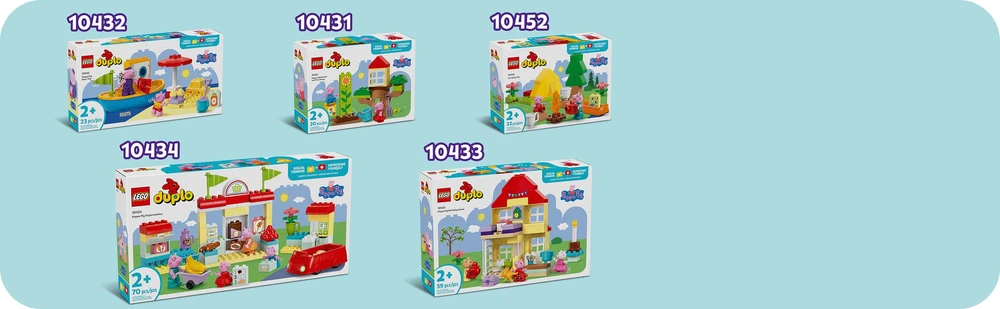 Klocki DUPLO Peppa Pig 10453 Pramogų parkas